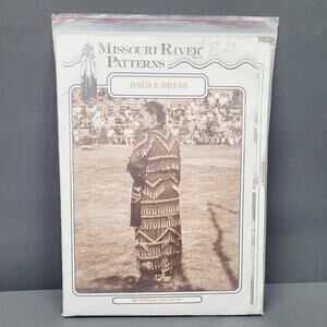 Missouri River Native American Indian Women's Jingle Dress Sewing Pattern Sz L